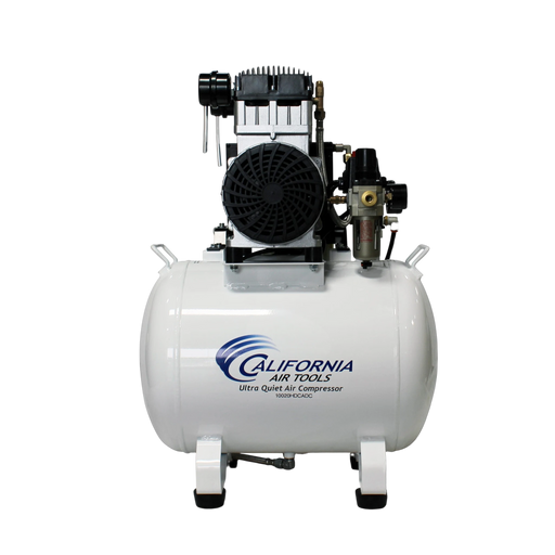California Air Tools 10020HDCADC 2 HP 10 Gallon Oil-Free Air Compressor with 98% Air Drying System and Automatic Drain Valve – front