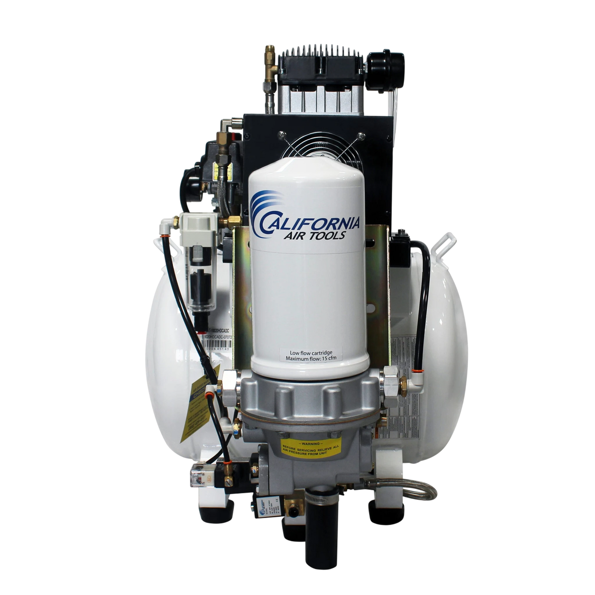 California Air Tools 10020HDCADC 2 HP 10 Gallon Oil-Free Air Compressor with 98% Air Drying System and Automatic Drain Valve – alternate view 5