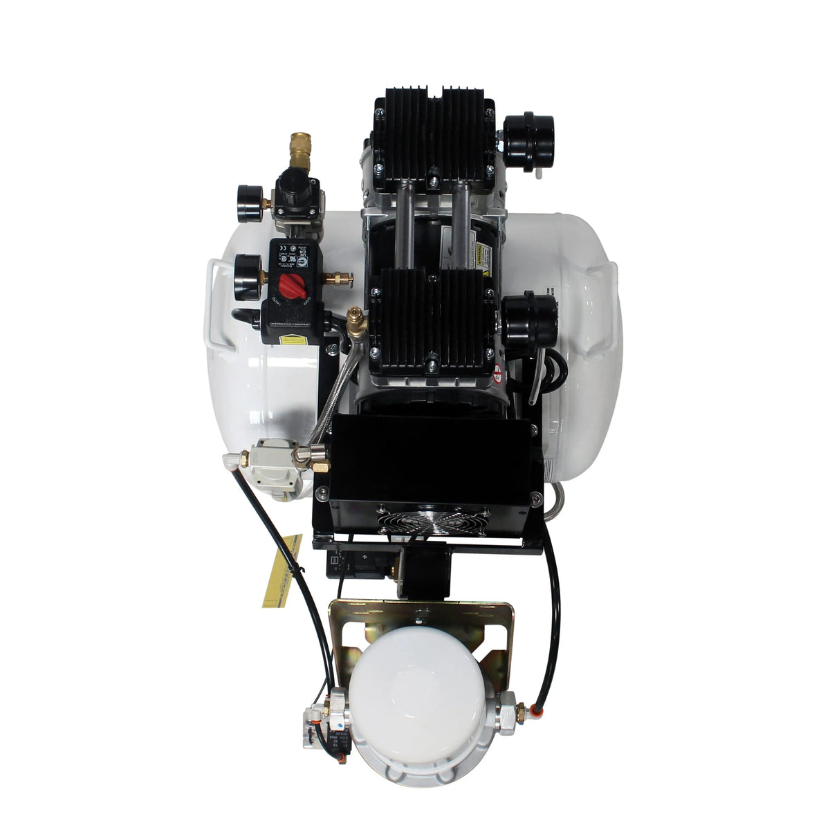 California Air Tools 10020HDCADC-22060 2 HP 10 Gallon Oil-Free Air Compressor with Air Dryer & Automatic Drain (220V) – alternate view 6