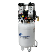 California Air Tools 10020DC 2 HP 10 Gallon Oil-Free Air Compressor with 80% Air Dryer – front