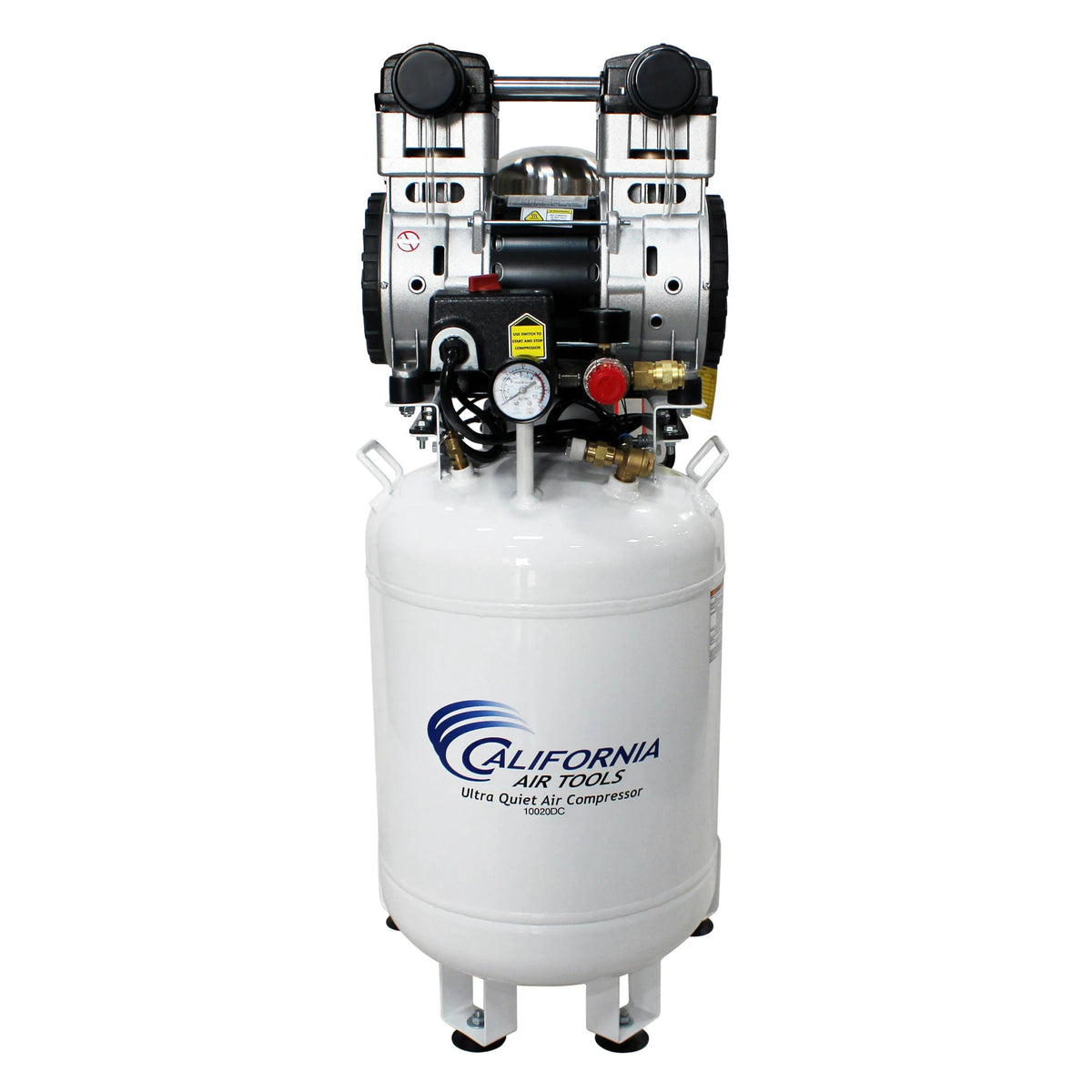 California Air Tools 10020DC 2 HP 10 Gallon Oil-Free Air Compressor with 80% Air Dryer – alternate view 4