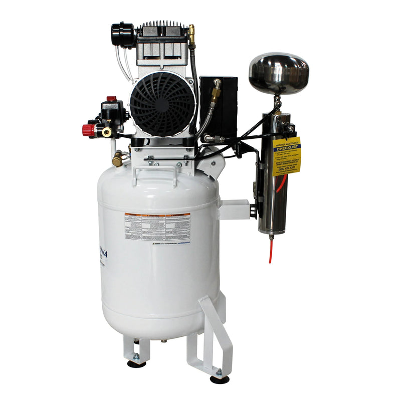 California Air Tools 10020DC-22060 2 HP 10 Gallon Oil-Free Air Compressor with 80% Air Dryer – alternate view 6