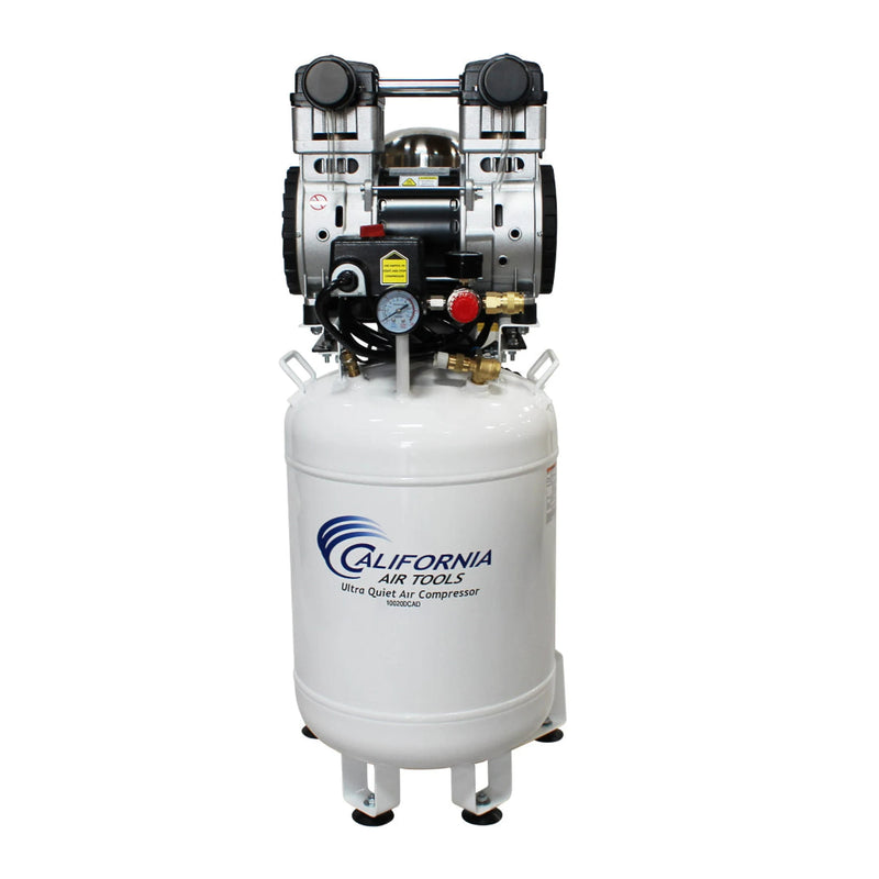 California Air Tools 10020DCAD 2 HP 10 Gallon Oil-Free Air Compressor with 80% Air Dryer & Auto Drain – alternate view 3
