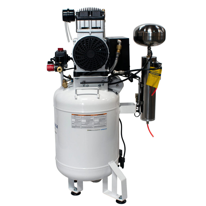 California Air Tools 10020DCAD 2 HP 10 Gallon Oil-Free Air Compressor with 80% Air Dryer & Auto Drain – alternate view 4