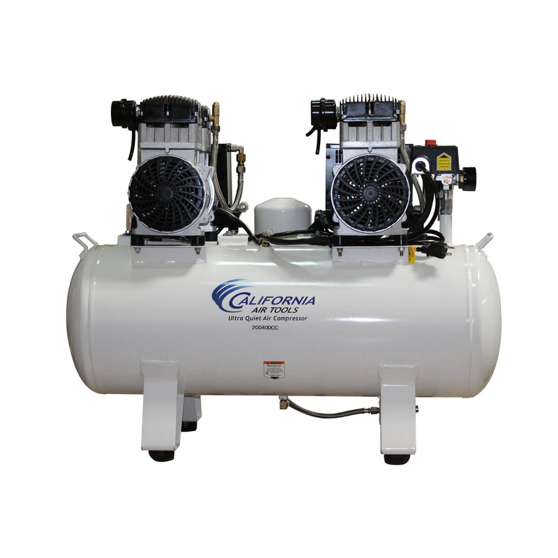 California Air Tools 20040DCADC 4.0 HP 20 Gallon Oil-Free Air Compressor with Air Dryer and Automatic Drain 220V – alternate view 4