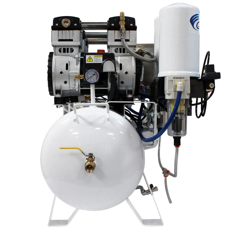 CALIFORNIA AIR TOOLS 20060DCC Powerful 6.0 Hp Ultra Quiet, Ultra Dry & Oil-Free 20-Gallon Air Compressor with 98% Air Drying System – alternate view 5