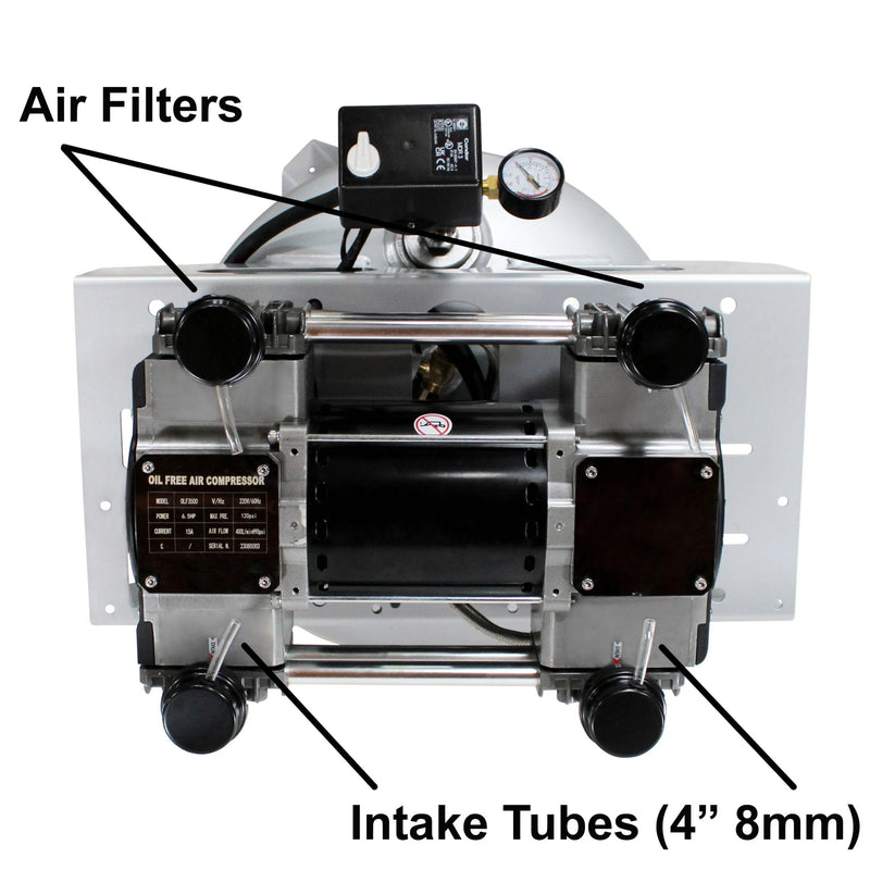 California Air Tools 60065C 6.5 HP 60 Gallon Oil-Free Air Compressor – alternate view 13