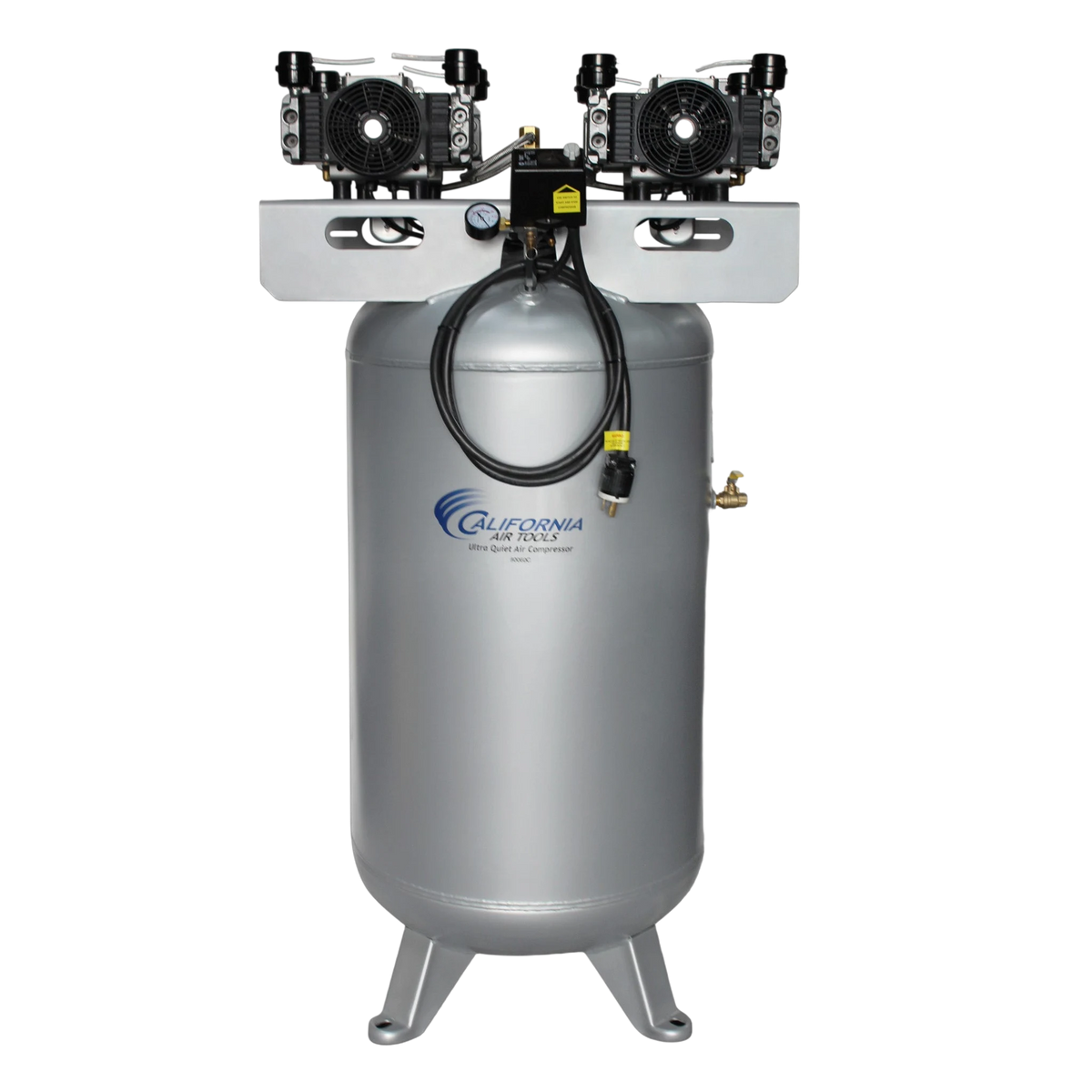 California Air Tools 80060C 6.0 HP 80 Gallon Oil-Free Stationary Air Compressor – front
