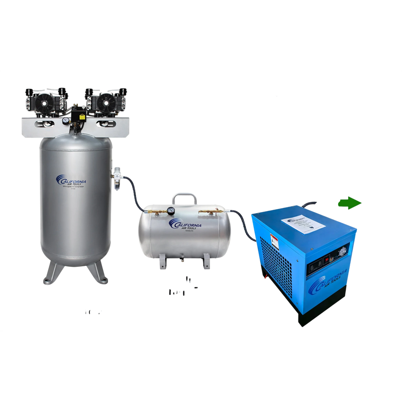 California Air Tools 80060C 6.0 HP 80 Gallon Oil-Free Stationary Air Compressor – alternate view 13