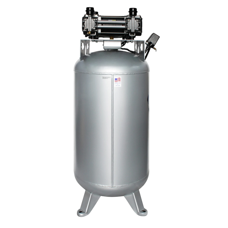 California Air Tools 80060C 6.0 HP 80 Gallon Oil-Free Stationary Air Compressor – alternate view 3