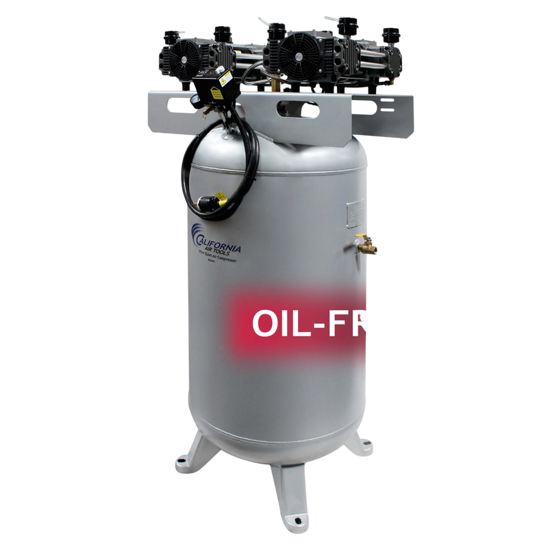 California Air Tools 80060C 6.0 HP 80 Gallon Oil-Free Stationary Air Compressor – alternate view 5