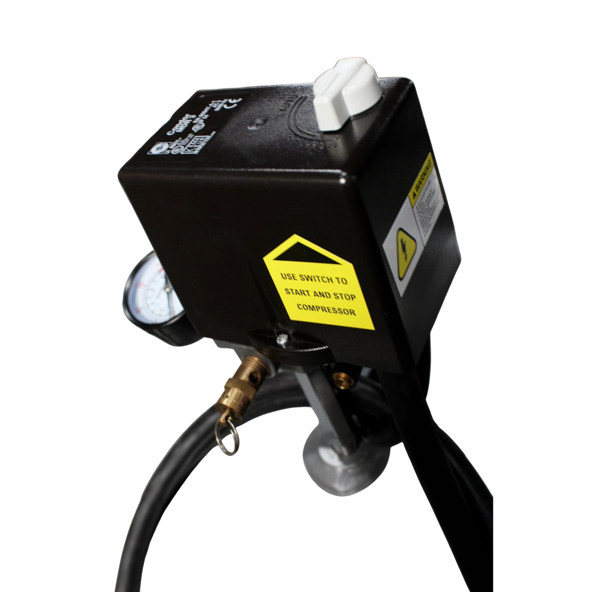 California Air Tools 80060C 6.0 HP 80 Gallon Oil-Free Stationary Air Compressor – alternate view 7