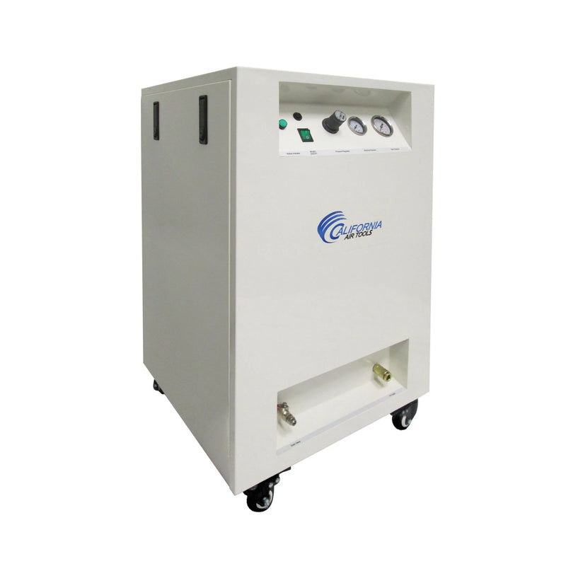 CALIFORNIA AIR TOOLS 8010SPCAD 1.0 Hp Ultra Quiet & Oil-Free 8 Gallon Air Compressor in Sound proof Cabinet with Auto Drain – alternate view 3