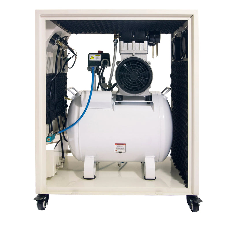 California Air Tools 10020SPC 2.0 HP 10 Gallon Oil-Free Air Compressor with Soundproof Cabinet – alternate view 5
