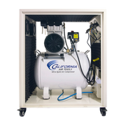 California Air Tools 10020SPCAD 2.0 HP 10 Gallon Oil-Free Air Compressor with Auto Drain and Soundproof Cabinet – alternate view 2