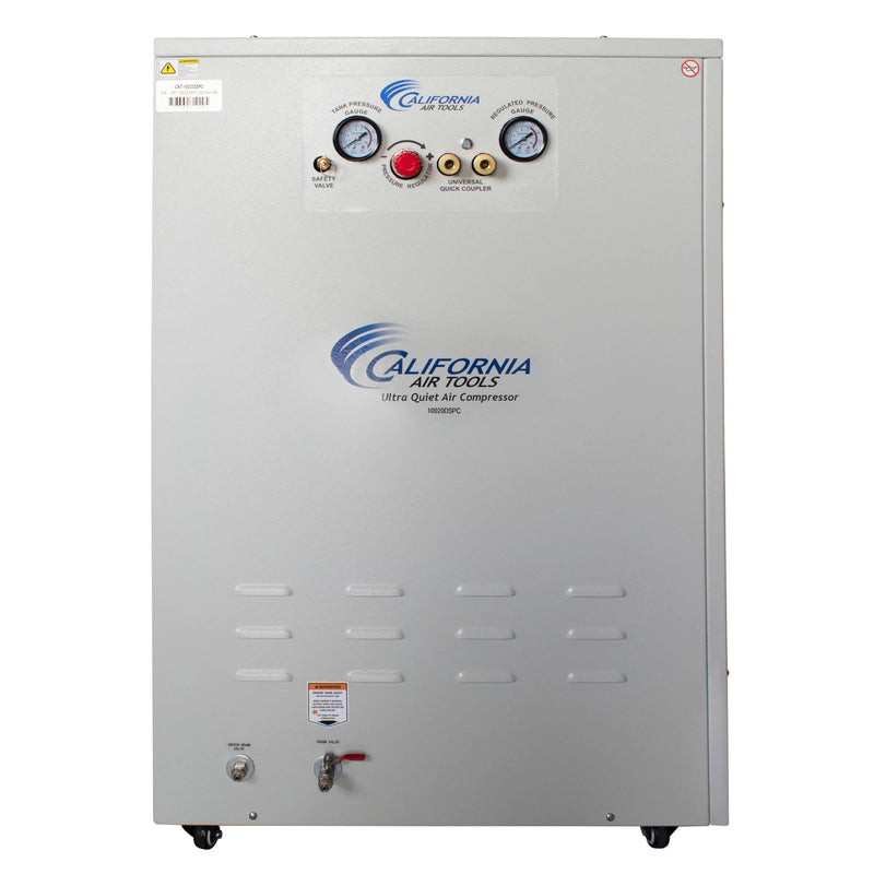 California Air Tools 10020DSPC 2.0 HP 10 Gallon Oil-Free Air Compressor with Air Dryer and Soundproof Cabinet – alternate view 8