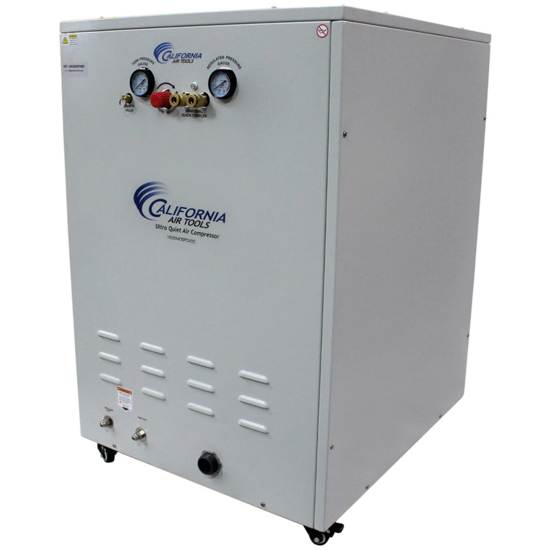 California Air Tools 10020HDSPCADC 2.0 HP 10 Gallon Oil-Free Air Compressor with 98% Air Drying System, Auto Drain, and Soundproof Cabinet – alternate view 3