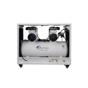 California Air Tools 20040SPCAD 4.0 HP 20 Gallon Oil-Free Air Compressor with Auto Drain and Soundproof Cabinet – front