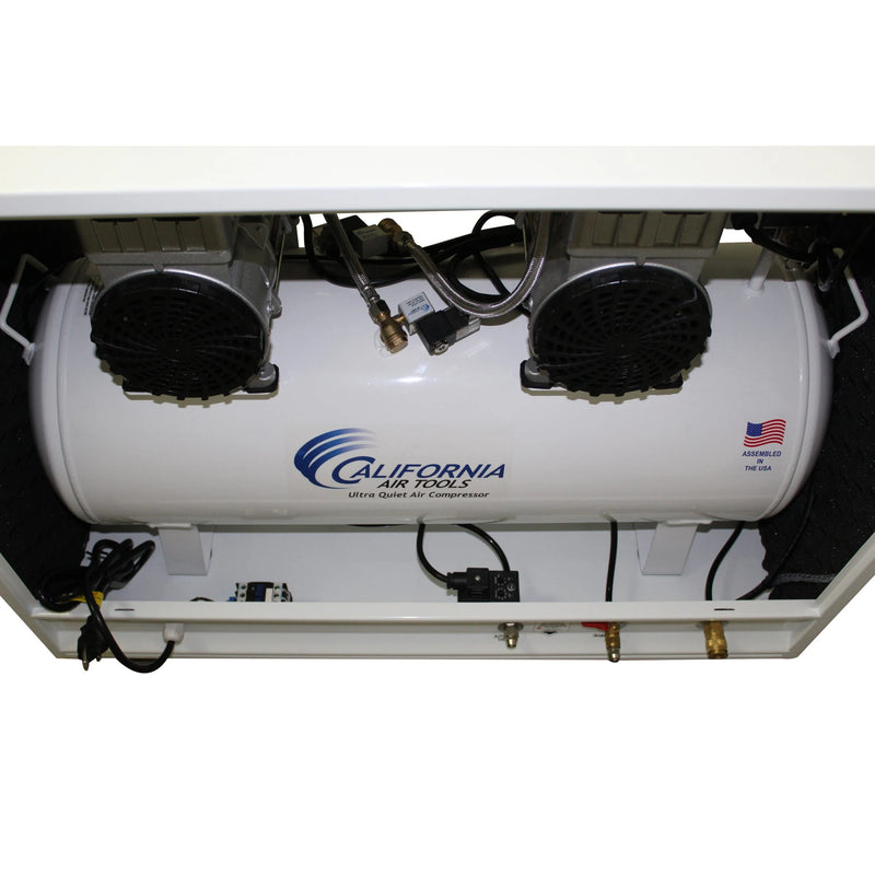 California Air Tools 20040SPCAD 4.0 HP 20 Gallon Oil-Free Air Compressor with Auto Drain and Soundproof Cabinet – alternate view 3