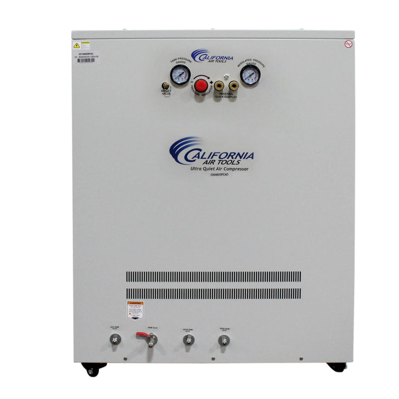 California Air Tools 20040DSPCAD 4.0 HP 20 Gallon Oil-Free Air Compressor with Air Dryer, Auto Drain, and Soundproof Cabinet – alternate view 4