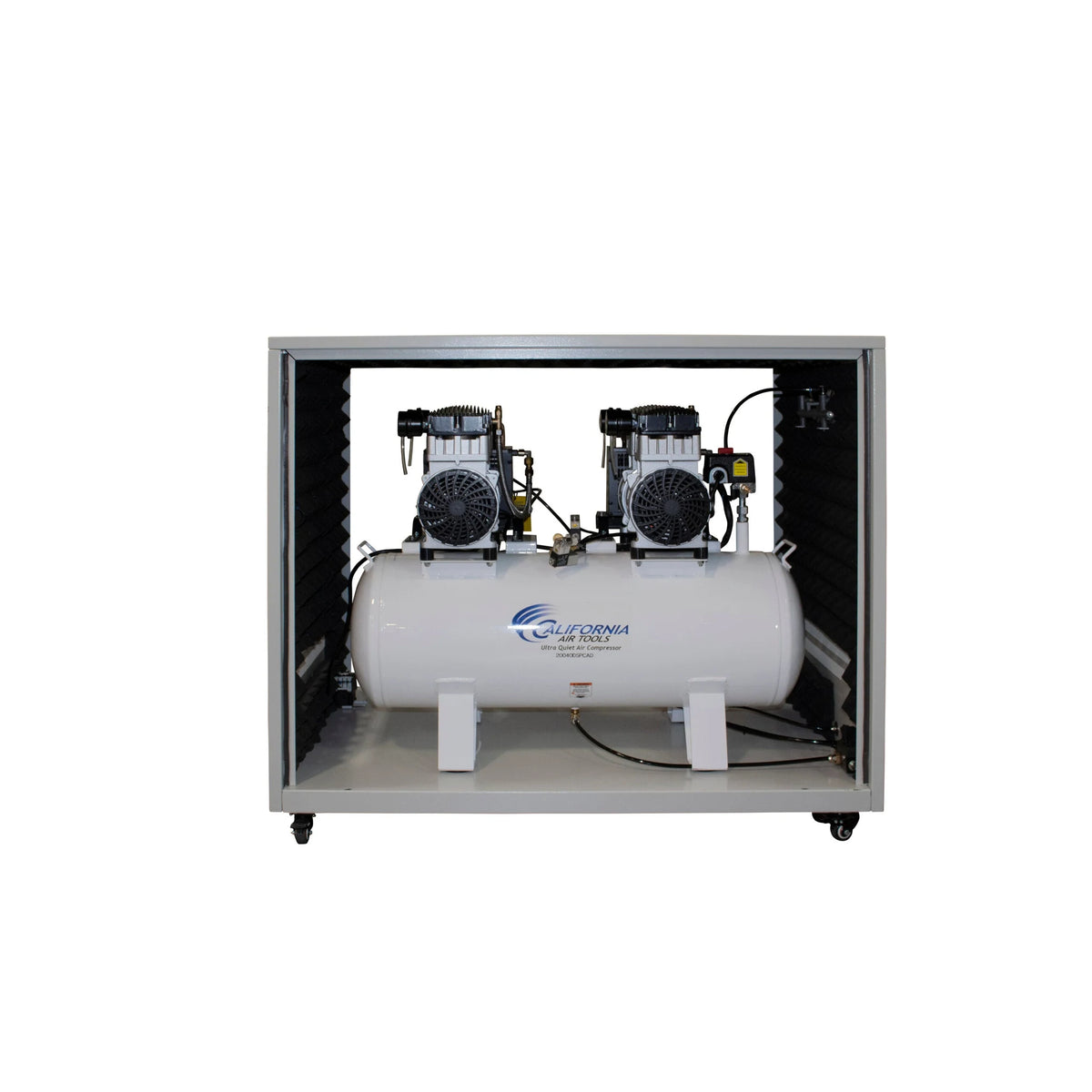 California Air Tools 20040DSPCAD 4.0 HP 20 Gallon Oil-Free Air Compressor with Air Dryer, Auto Drain, and Soundproof Cabinet – alternate view 5