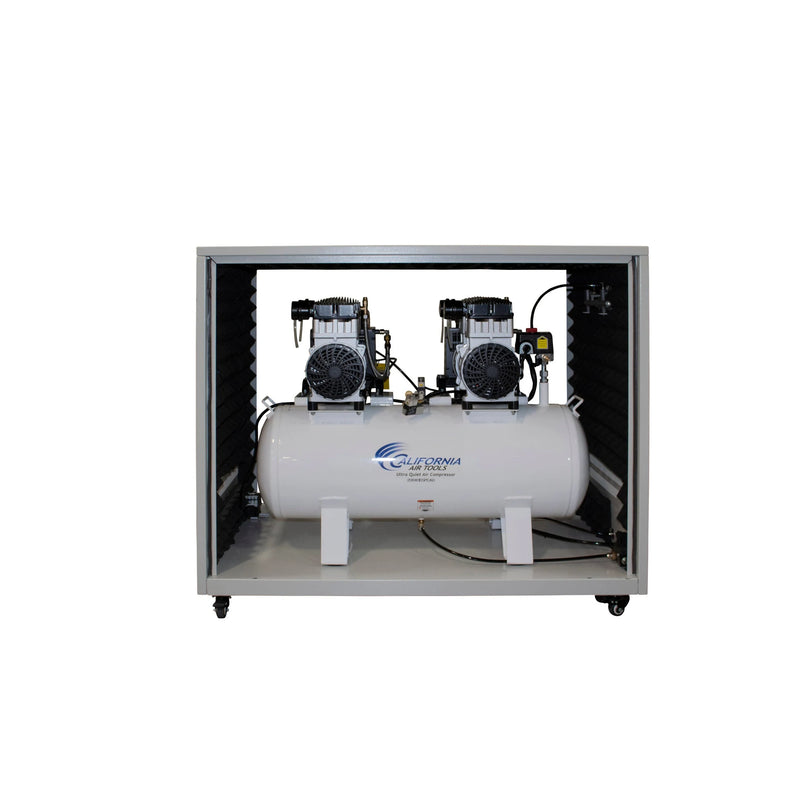 California Air Tools 20040DSPCAD 4.0 HP 20 Gallon Oil-Free Air Compressor with Air Dryer, Auto Drain, and Soundproof Cabinet – alternate view 5