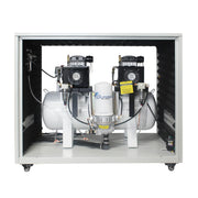 California Air Tools 20040DSPCADC 4.0 HP 20 Gallon Oil-Free Air Compressor with 98% Air Drying System, Auto Drain, and Soundproof Cabinet – alternate view 2