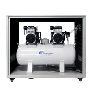 California Air Tools 20040DSPCADC 4.0 HP 20 Gallon Oil-Free Air Compressor with 98% Air Drying System, Auto Drain, and Soundproof Cabinet – alternate view 6