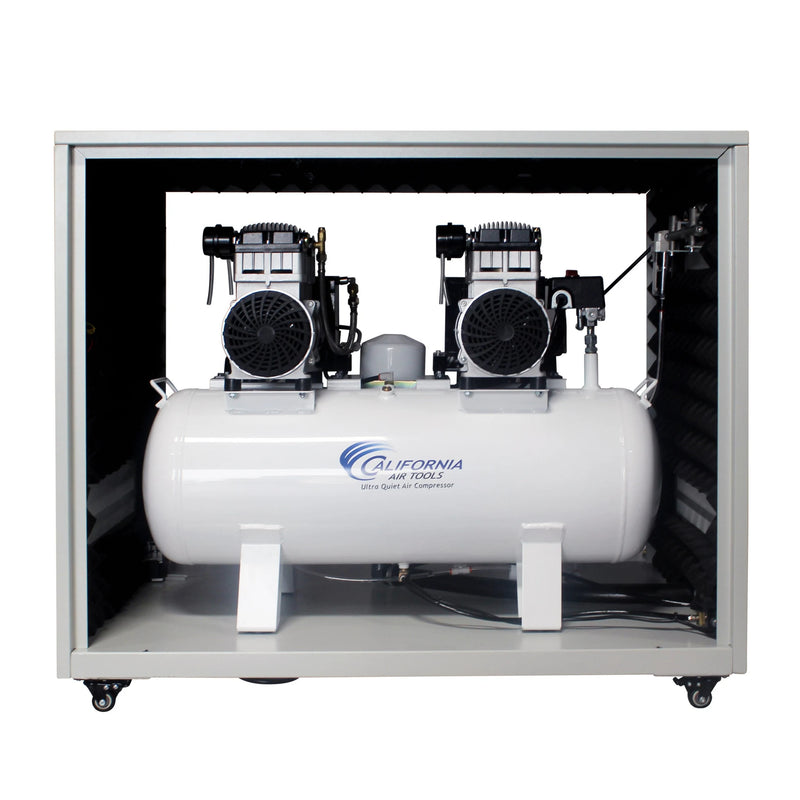 California Air Tools 20040DSPCADC 4.0 HP 20 Gallon Oil-Free Air Compressor with 98% Air Drying System, Auto Drain, and Soundproof Cabinet – alternate view 6