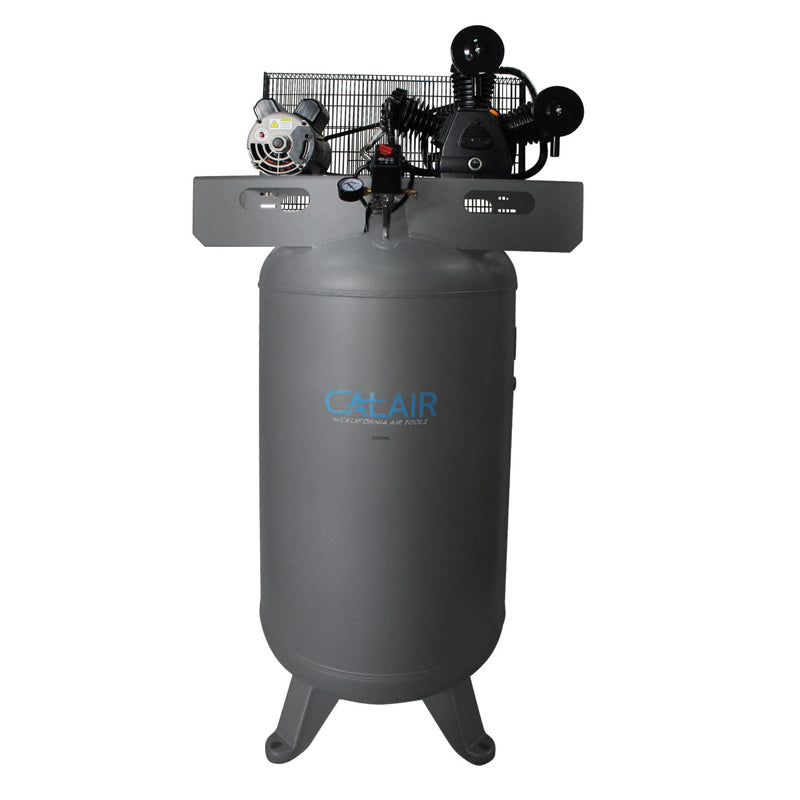 California Air Tools CALAIR 80050BD 5.0 HP 80 Gallon Belt Drive Oil-Lubricated Air Compressor – alternate view 4