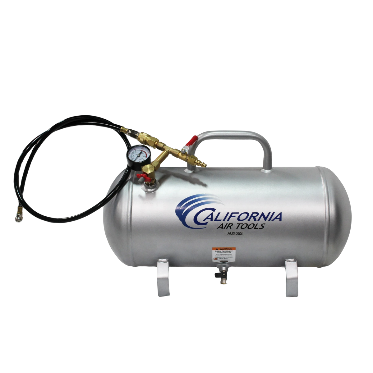California Air Tools AUX05S 5 Gallon Portable Auxiliary Air Tank – front