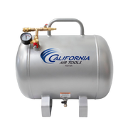 California Air Tools AUX10A 10 Gallon Aluminum Portable Auxiliary Air Tank – front