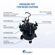 California Air Tools 255C 2.5 Gallon Resin Casting Pressure Pot – alternate view 11