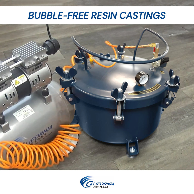 CALIFORNIA AIR TOOLS 1810C 10 Gallon Pressure Pot for Resin or Epoxy Casting – alternate view 12