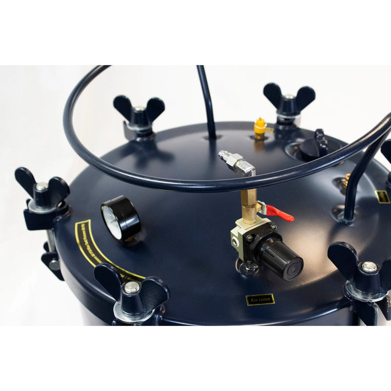 CALIFORNIA AIR TOOLS 1810C 10 Gallon Pressure Pot for Resin or Epoxy Casting – alternate view 8