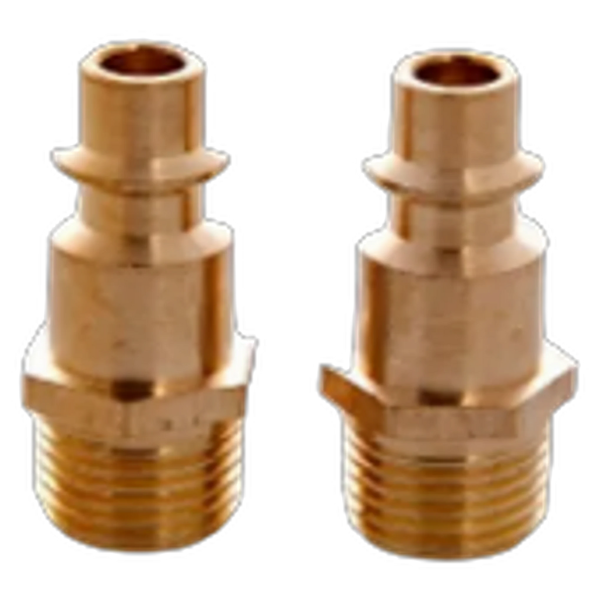Quick Connect Male (Industrial) 1/4″ Hose Connector (2 pk) – front