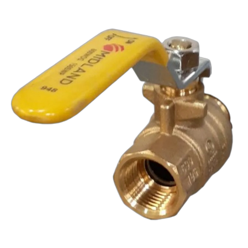 Ball Valve 1/2 NPT, Air Output – front