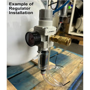 Air Pressure Regulator with 5 Micron Filter – 3/8″ NPT Port – alternate view 2