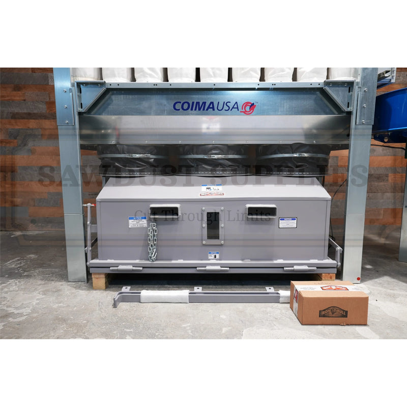 COIMA USA SHK-3 10 HP / 5000 CFM Enclosureless Dust Collector with Shaker – alternate view 6