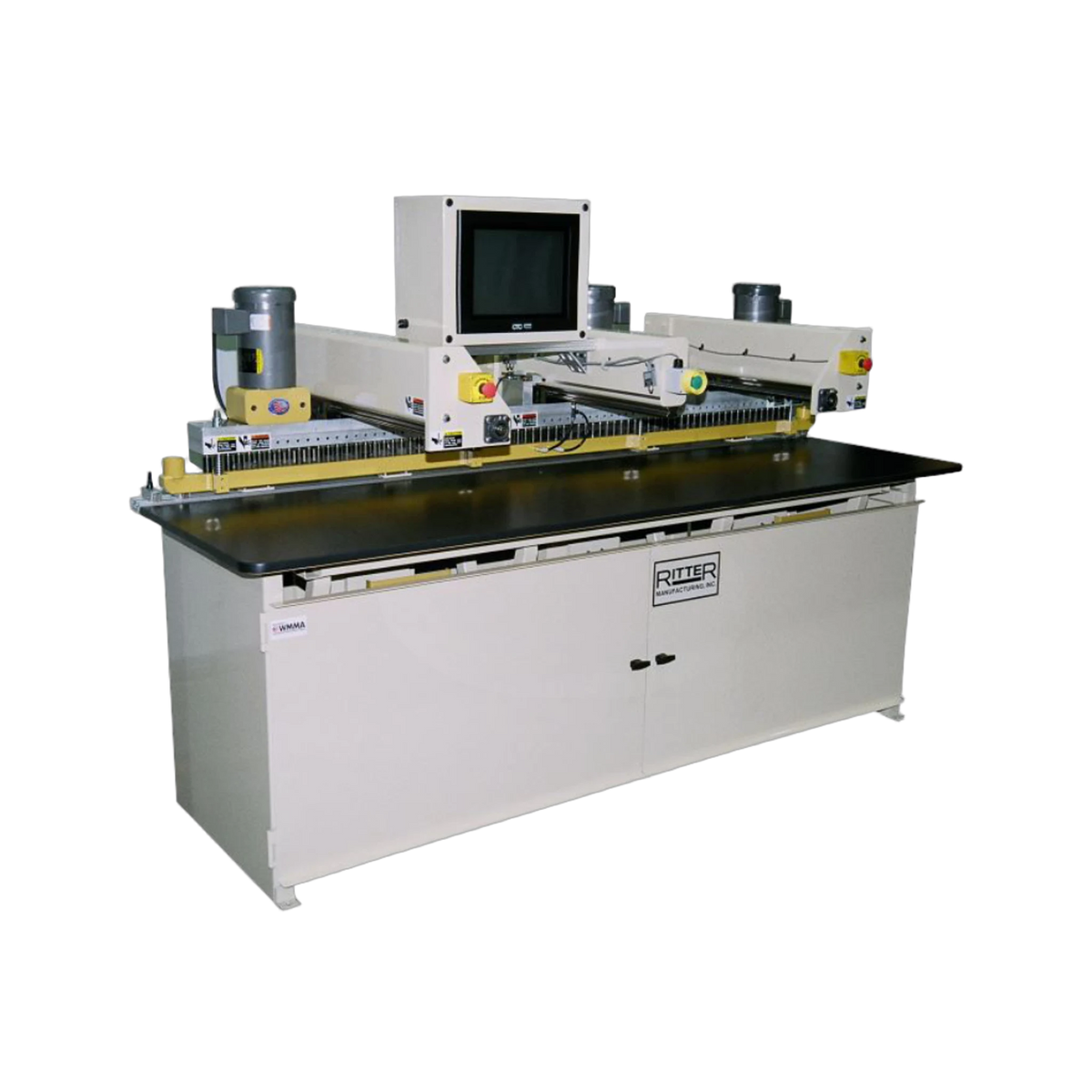 RITTER R76 Line Drill, 76 Spindle CNC Drilling System – front
