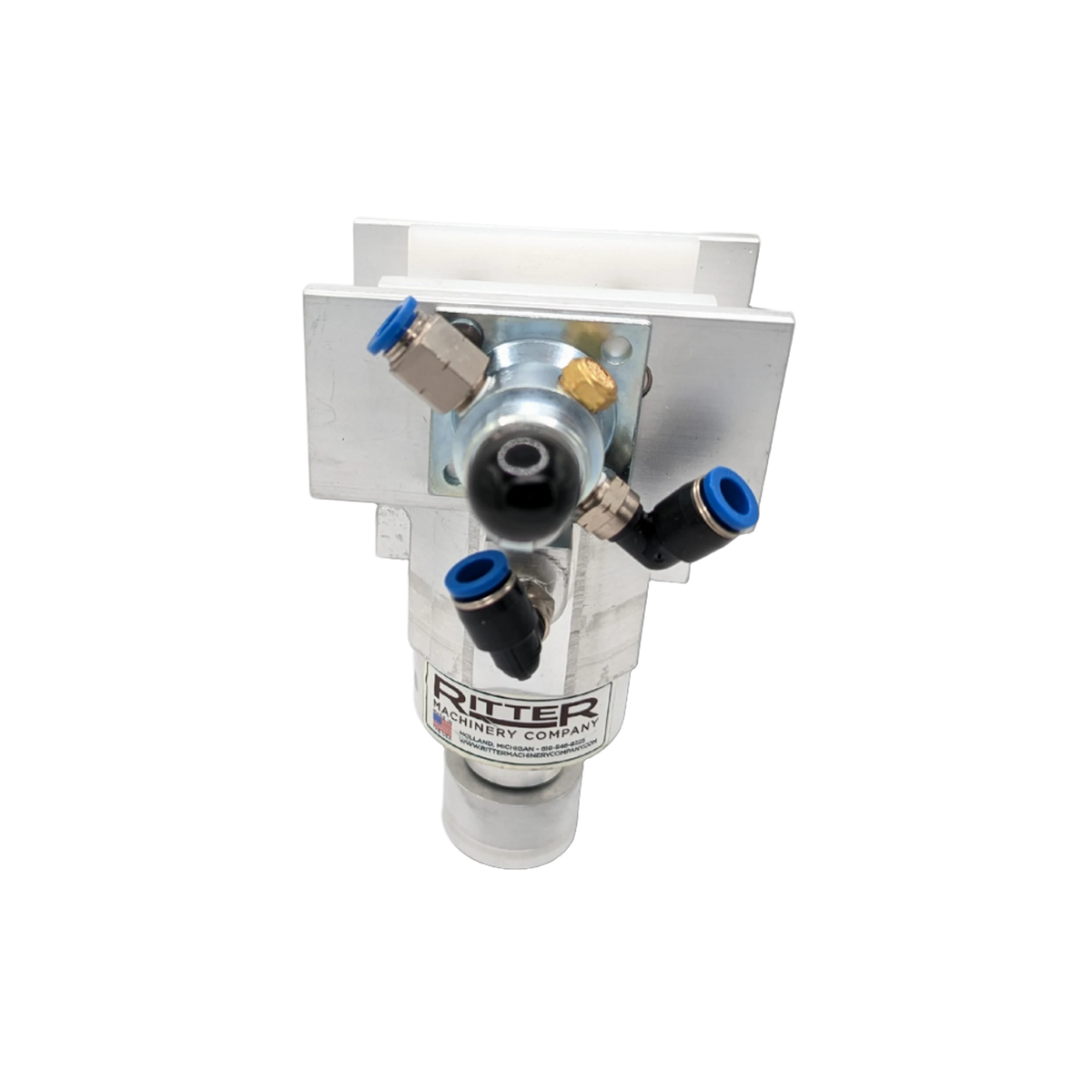 Riter Slider Body Assembly Hold Down Clamp / R200E/A Series – front