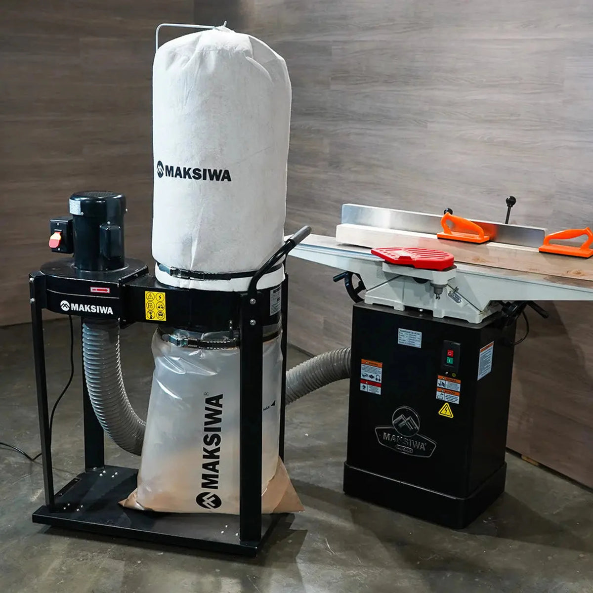 Maksiwa Dust Collector 1HP - 1 Entry Single Phase – alternate view 6