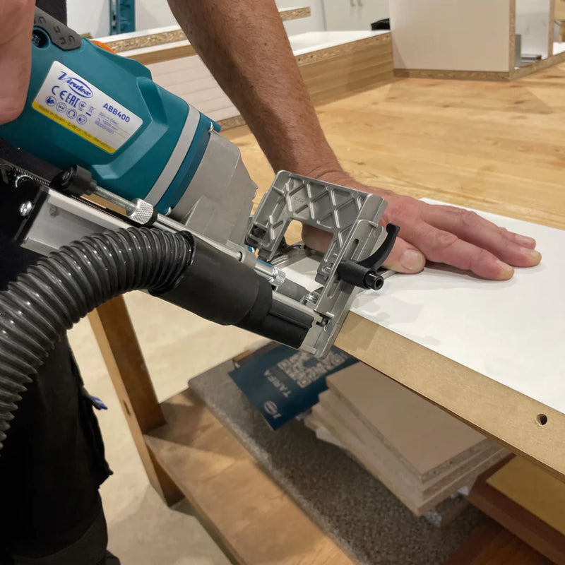 Virutex Cordless Dowel Jointer TWOO ABB400 (With 2 Batteries & Charger) 7900801 – alternate view 3
