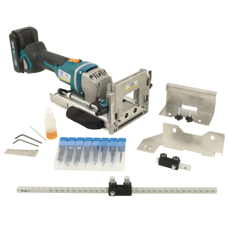 Virutex Cordless Dowel Jointer TWOO ABB400 (With 2 Batteries & Charger) 7900801 – alternate view 8