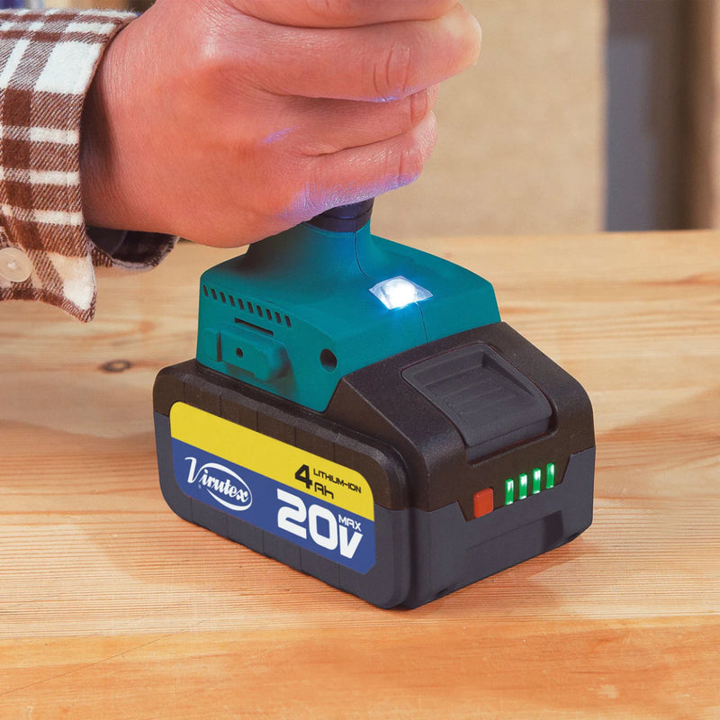 Virutex Cordless Impact Drill/Screwdriver ATB80P – alternate view 5