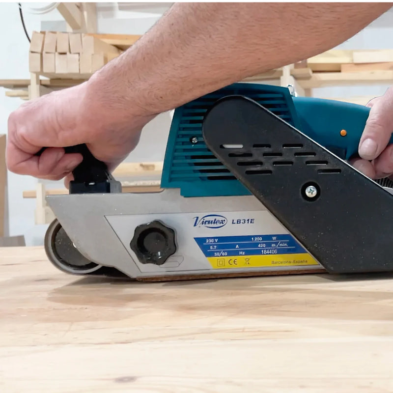 Virutex Belt Sander LB31E: Powerful Sanding Performance 3100199 – alternate view 2
