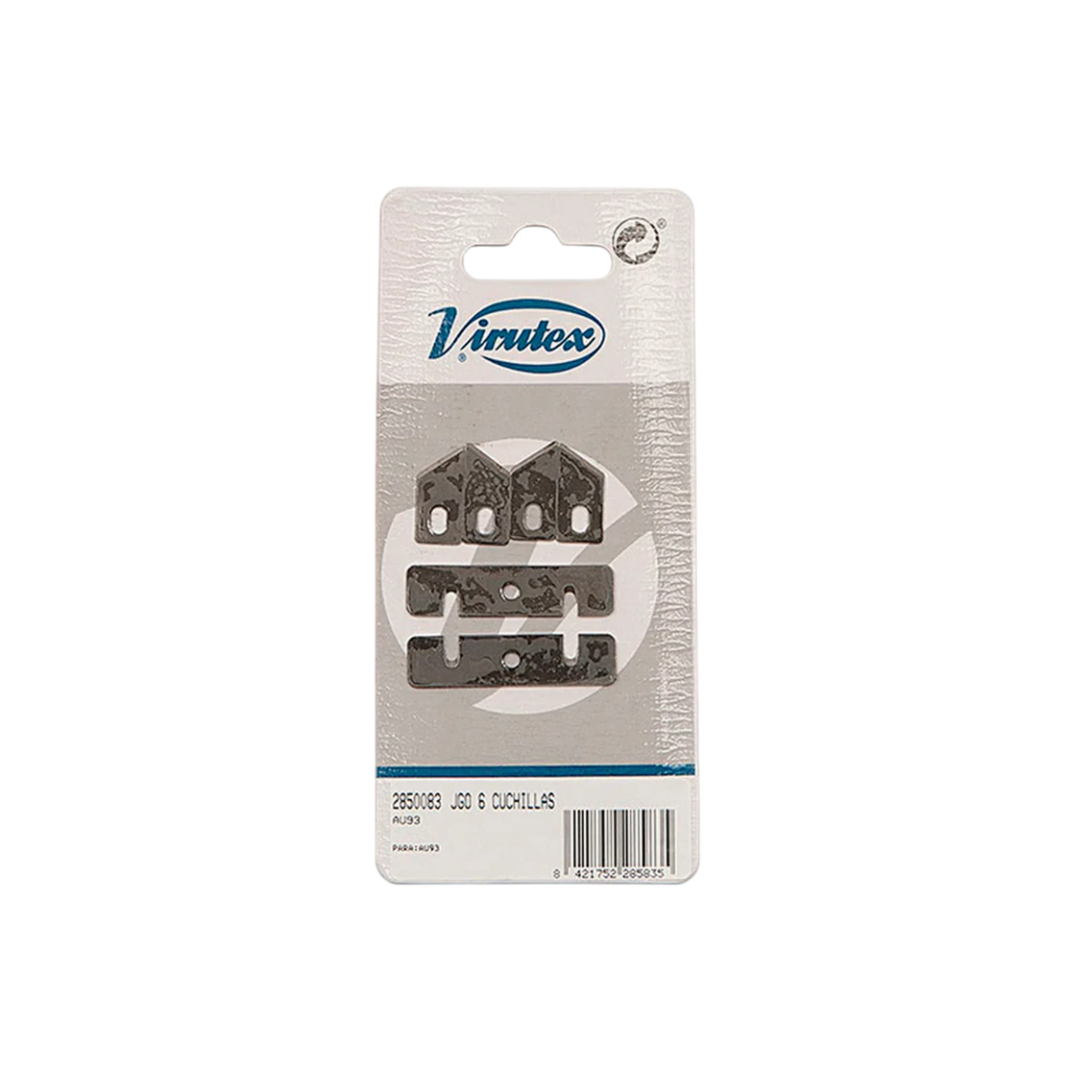 Virutex AU93 Blade Set: Replacement Blades For Trimmers 2850083 – front