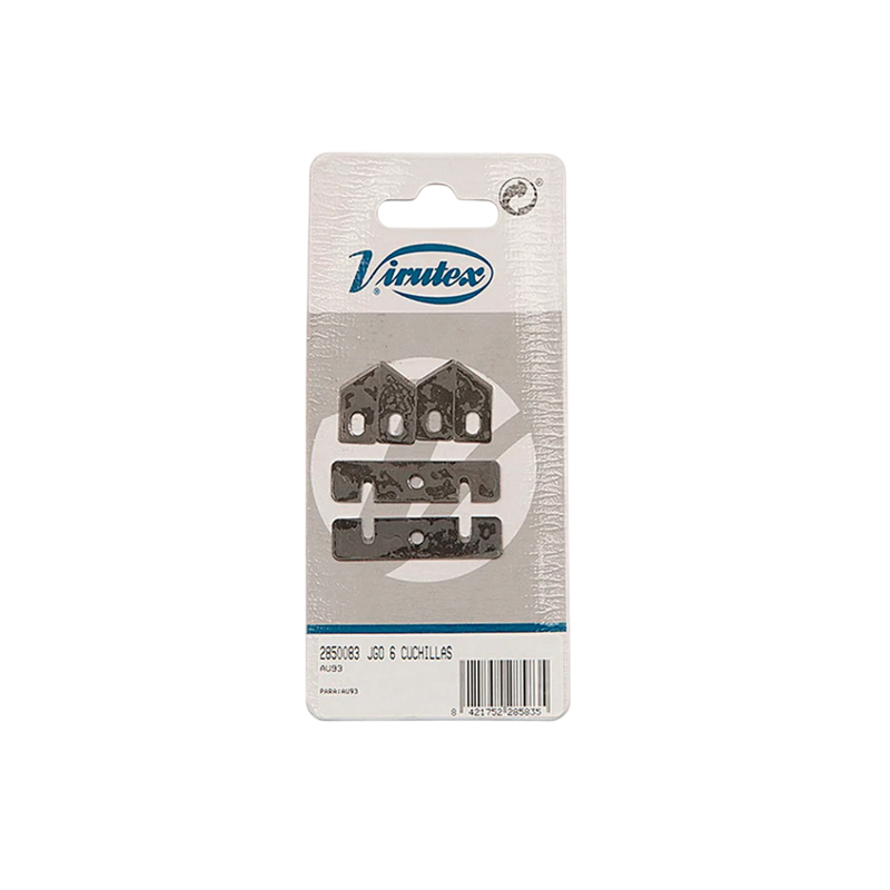 Virutex AU93 Blade Set: Replacement Blades For Trimmers 2850083 – front