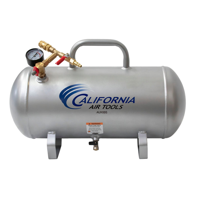 California Air Tools AUX05S 5 Gallon Portable Auxiliary Air Tank