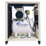 California Air Tools 10020SPC 2.0 HP 10 Gallon Oil-Free Air Compressor with Soundproof Cabinet